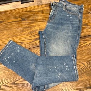 Mens unique dyed Old Navy Jeans w/ built in flex & built in tough